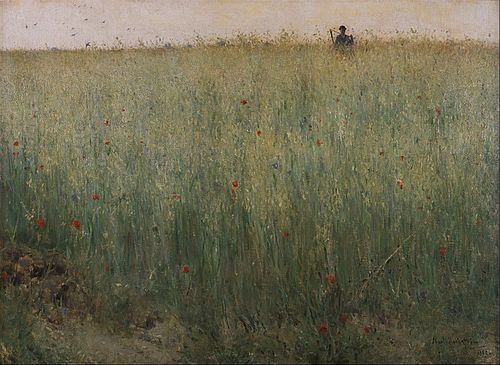 Field of Oats at Grez, 1885, Karl Nordström