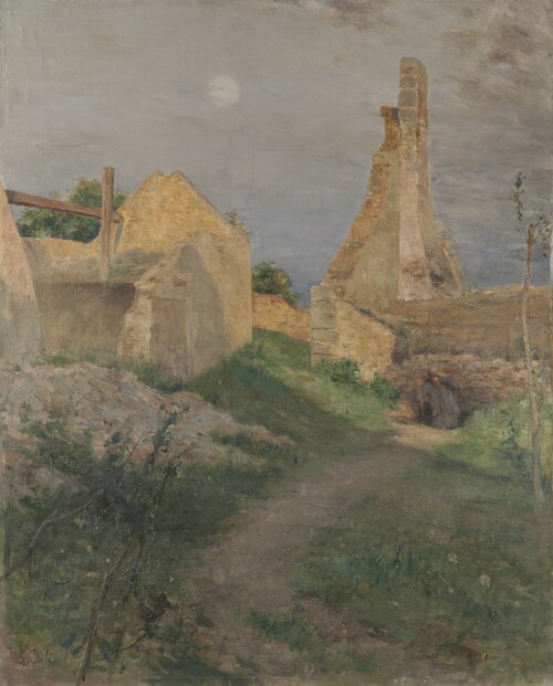 The Ruins, 1886, Georg Pauli