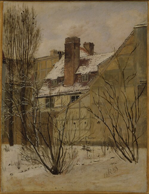 From Collin's Garden in Copenhagen, 1833, Jørgen Roed