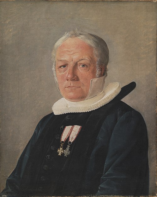 Amtsprovst i Sorø, senere biskop i Århus, P.H. Mønster, 1828, Jørgen Roed