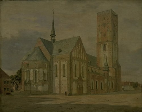 Ribe Cathedral, 1836, Jørgen Roed
