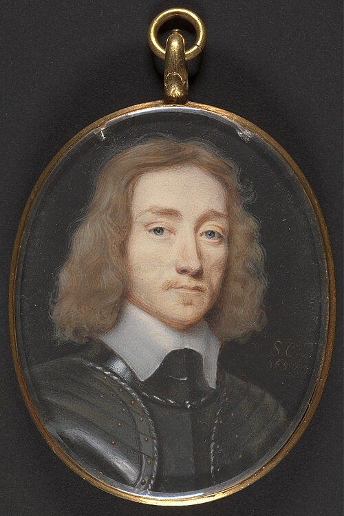 Portrait of a Man in Armor, 1650, Samuel Cooper