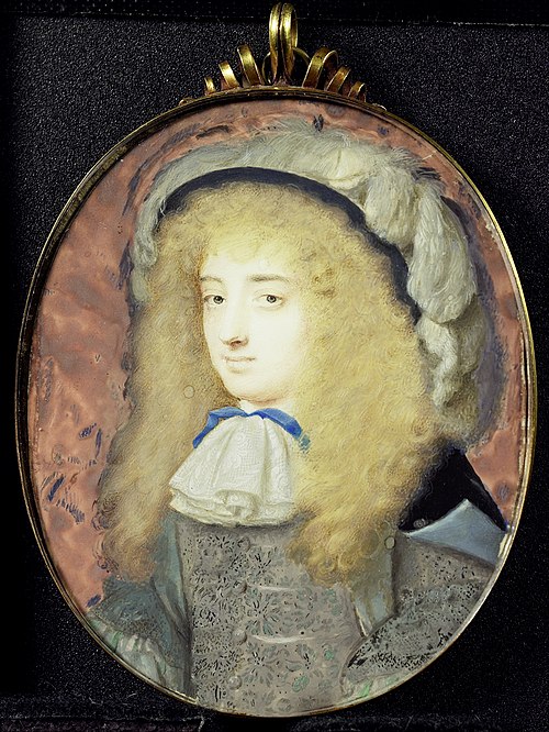 Frances Teresa Stuart (1647-1702), hertogin van Richmond en Lennox, in travestie, 1666, Samuel Cooper