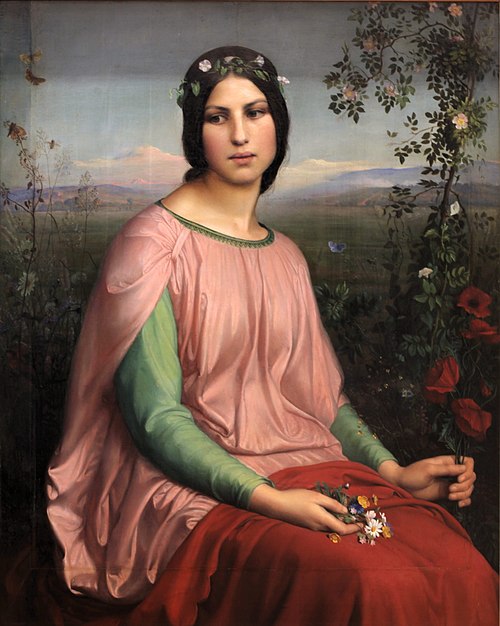Flower of the Fields, 1845, Louis Janmot
