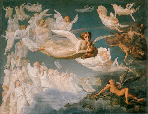 Poem of the Soul - Passage of the soul, 1892, Louis Janmot