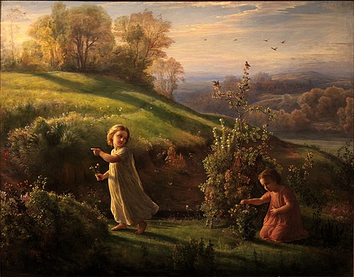Poem of the Soul - Spring, 1854, Louis Janmot