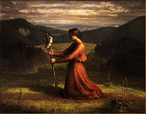 Poem of the Soul - Reality, 1854, Louis Janmot