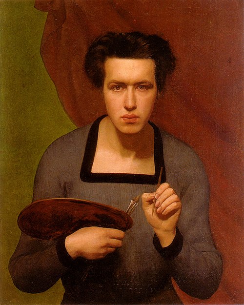Portrait of the Artist, 1832, Louis Janmot