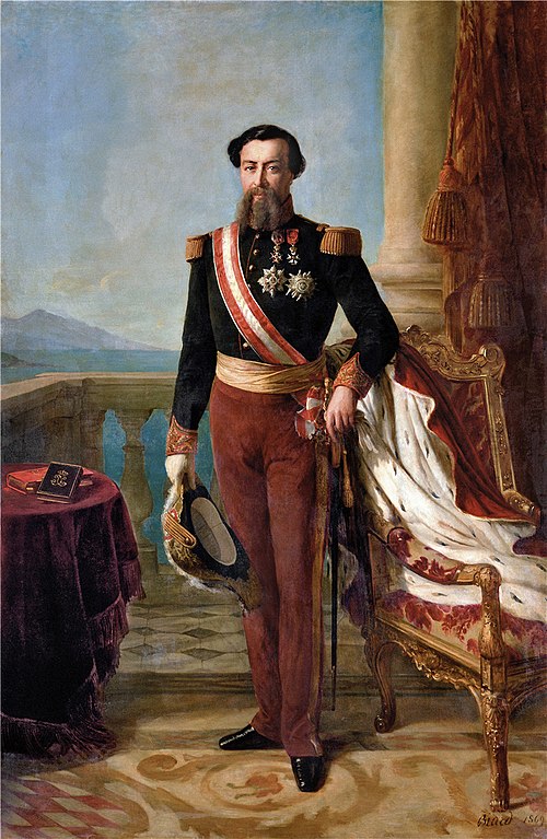 Portrait de Charles III de Monaco (1818-1889), 1850, François-Auguste Biard