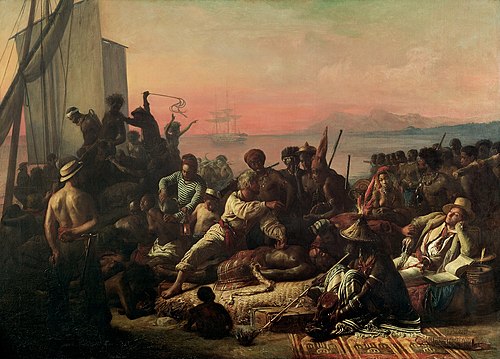 La Traite des esclaves, 1833, François-Auguste Biard