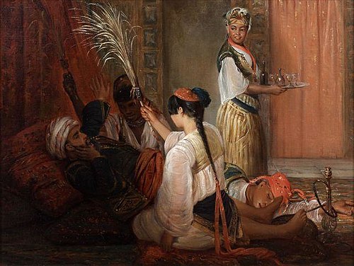 Au sérail, 1850, François-Auguste Biard