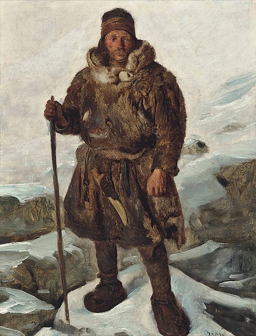 Un Lapon, 1850, François-Auguste Biard