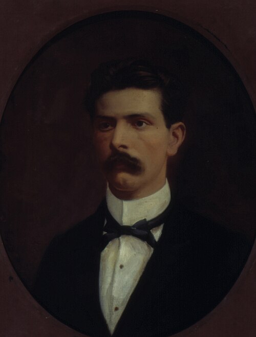 Retrato do Dr. Fausto Pompeu do Amaral, 1900, François-Auguste Biard