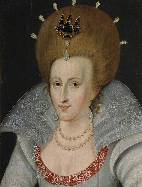 Anne of Denmark (1574–1619), Queen Consort of James I, 1605, John de Critz