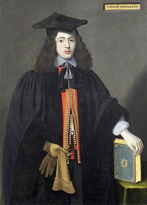 Portrait of a Young Gentleman (possibly Richard Lovelace, 1617–1657, Royalist poet, alumnus of Glouc, , John de Critz