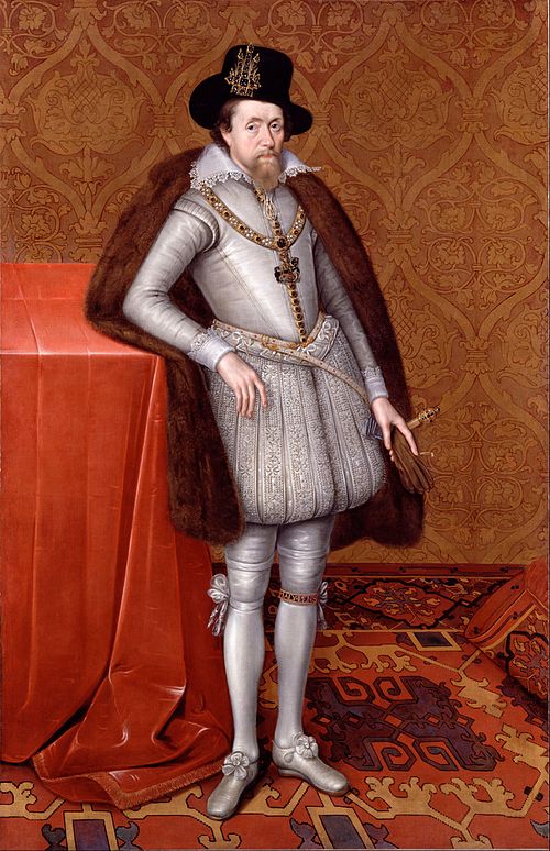 James VI and I, 1606, John de Critz