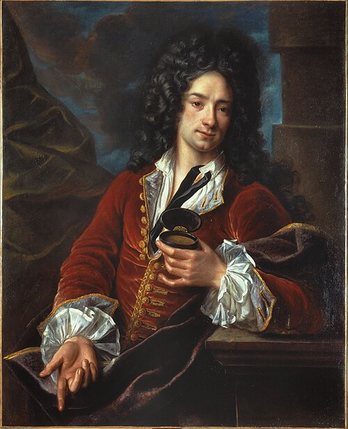Gentilhomme prisant du tabac, 1734, Alexis Simon Belle