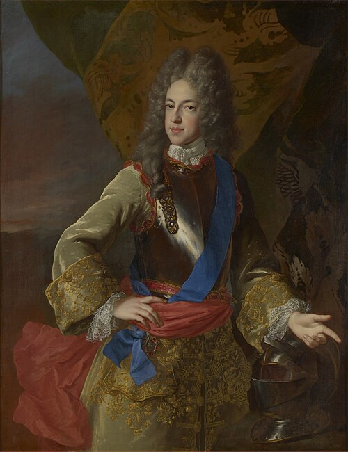 Prince James Francis Edward Stuart (1688–1766), 'The Old Pretender', 1730, Alexis Simon Belle