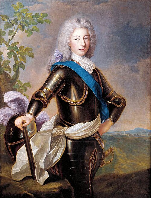 Portrait of Louis François of Bourbon, 1730, Alexis Simon Belle