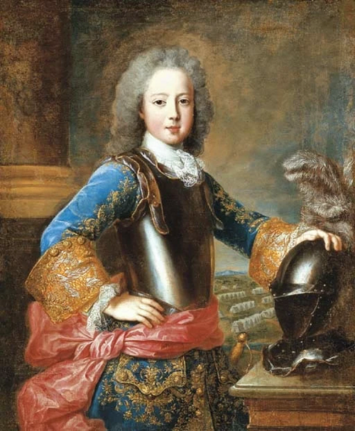Portrait d'un noble, 1750, Alexis Simon Belle