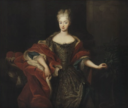 Portrait d'une princesse d'Orange (?), 1750, Alexis Simon Belle