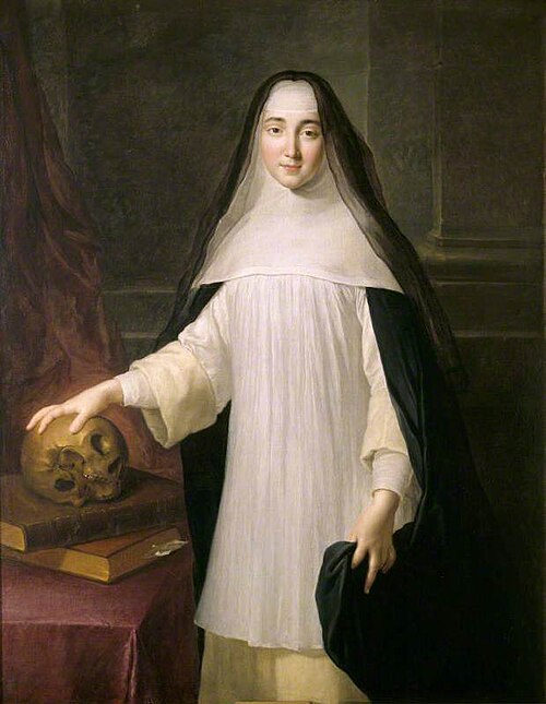 Winifred, the Nun of Cufaude, 1707, Alexis Simon Belle