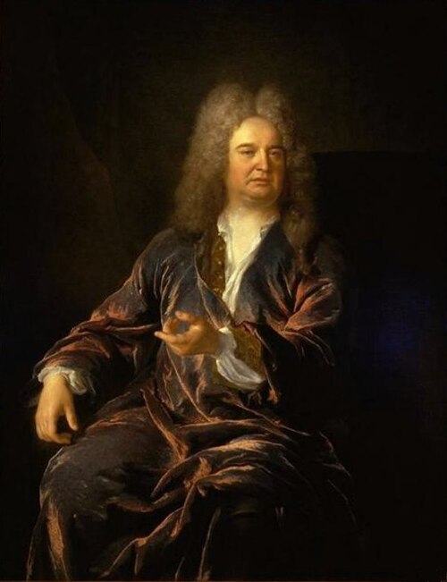 Portrait of a Man, 1717, Alexis Simon Belle