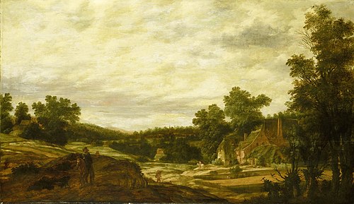 Hilly landscape, 1635, Pieter Stalpaert