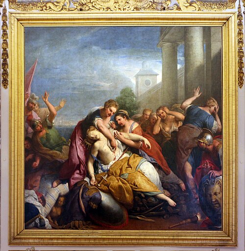 Mort de Didon, 1714, Gregorio Lazzarini