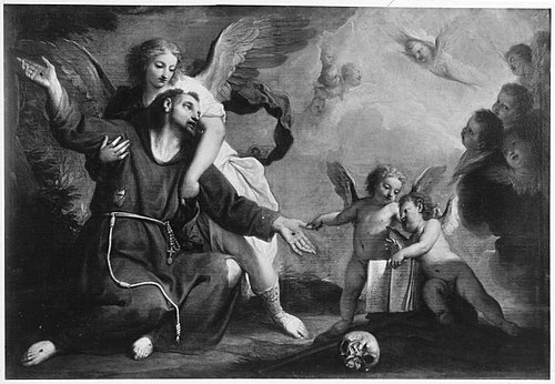 Ekstase des hl. Franziskus von Assisi, 1692, Gregorio Lazzarini