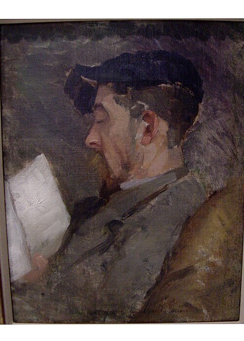 Self-Portrait, 1885, Theodore Robinson