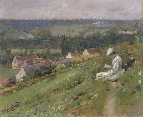 The Valley of Arconville, 1887, Theodore Robinson