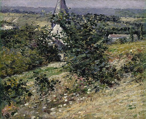 Old Church at Giverny, 1891, Theodore Robinson