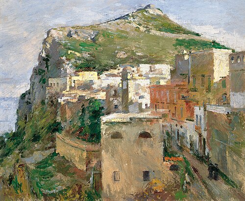 Capri, 1890, Theodore Robinson