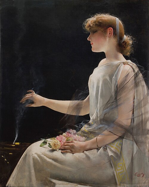 The vestal, 1900, Vittorio Matteo Corcos