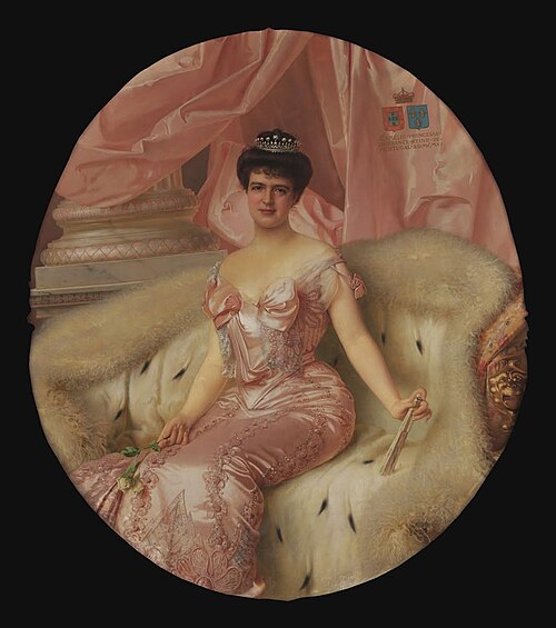 Portrait of Amélie d'Orléans (1865-1951), 1905, Vittorio Matteo Corcos