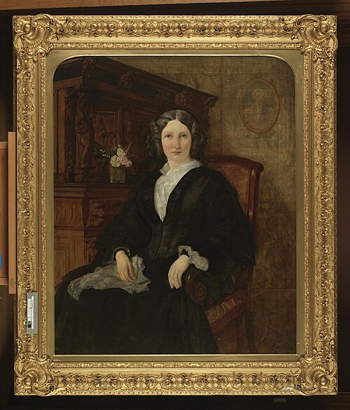 Mrs Eugenie Maria Wynne (Crowe), 1850, Eyre Crowe