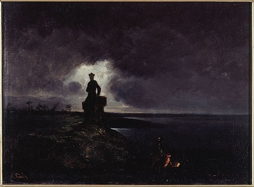 Scène fantastique, 1801, Maurice Sand