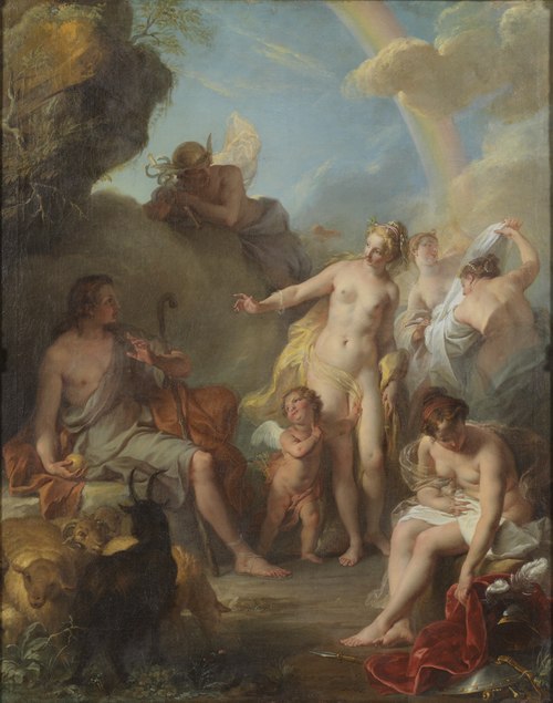 The Judgement of Paris, 1728, Noël Nicolas Coypel