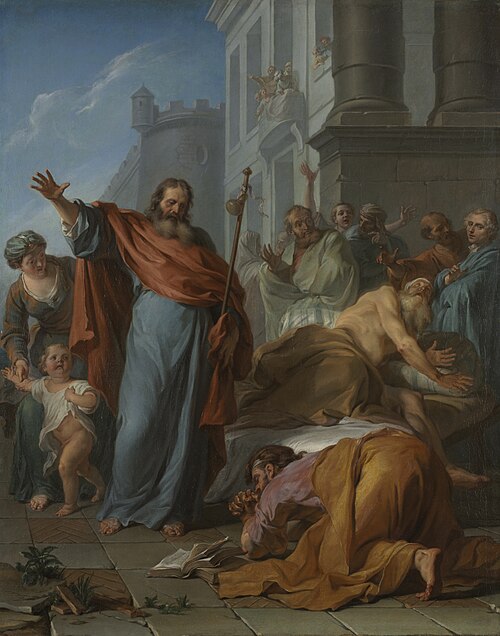 Le miracle de Jacques le Majeur, 1726, Noël Nicolas Coypel