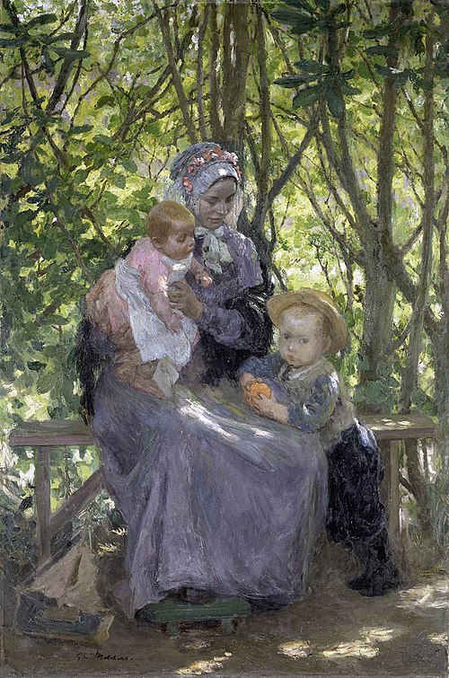 Le Bosquet, 1908, Gari Melchers