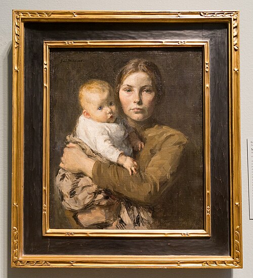 Mother and Child, 1906, Gari Melchers