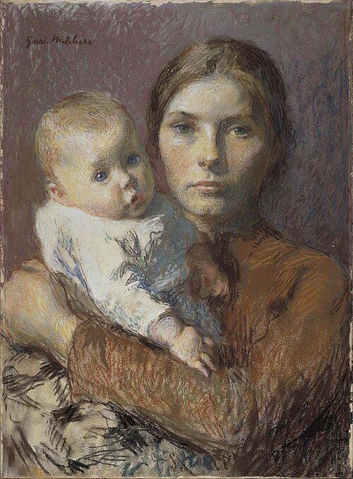 Mother and Child, 1904, Gari Melchers