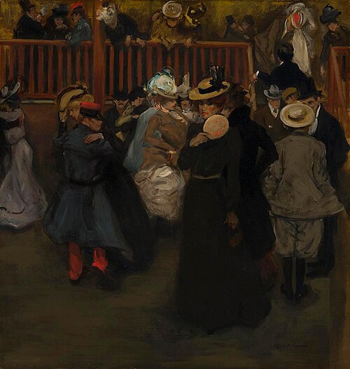 Café Scene, 1904, Alfred Henry Maurer