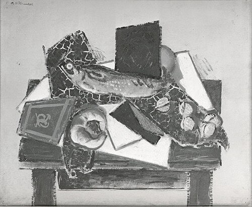 Still Life with Fish, 1927, Alfred Henry Maurer