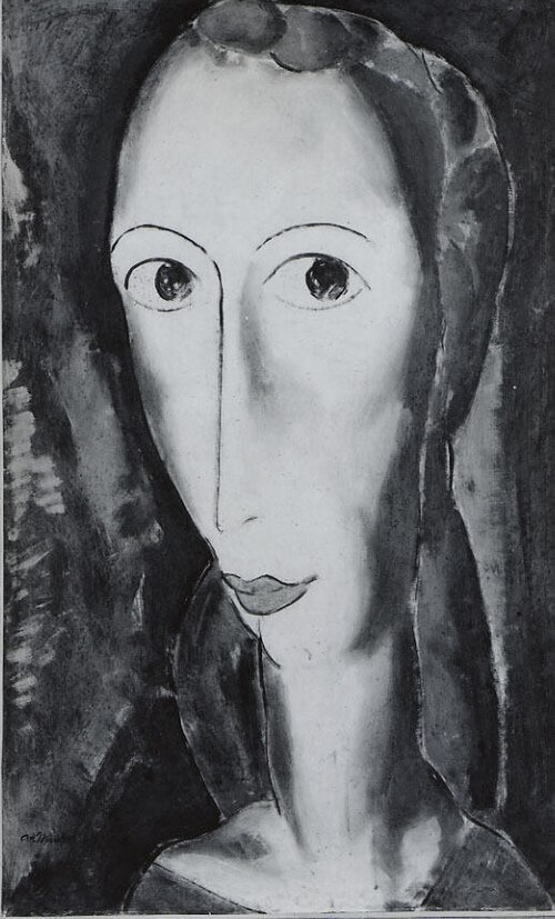 Head, 1928, Alfred Henry Maurer