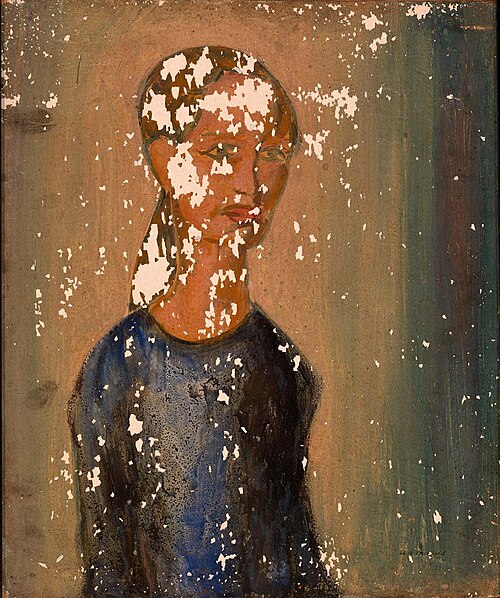 Portrait de femme, 1920, Alfred Henry Maurer
