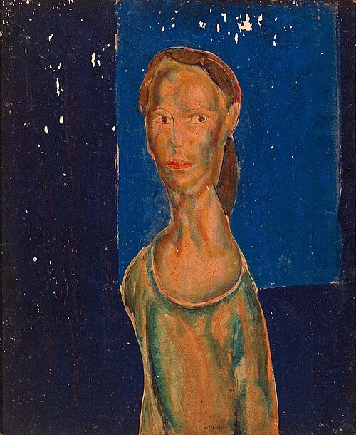 Portrait de femme, 1920, Alfred Henry Maurer