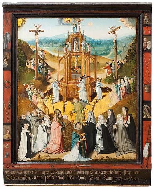 Well of Life, the Epitaph for Jan Clemenssoen, 1511, Maître de la Fontaine de vie