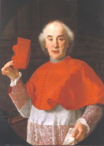 Portrait du cardinal Giovanni Giacomo Millo, 1753, Gaspare Traversi